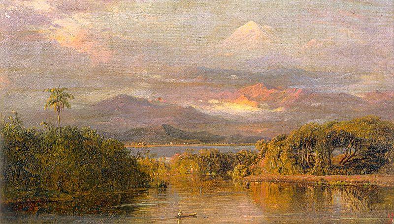 Frederic Edwin Church Mount Chimborazo china oil painting image